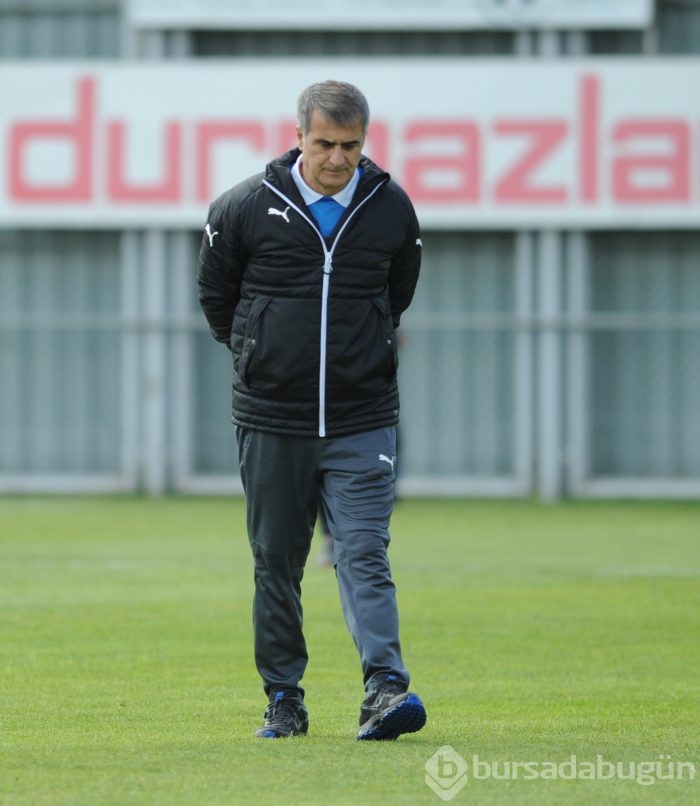 Özlüce'de şut yağmuru