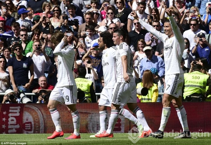 Real Madrid'den 9 gollü galibiyet