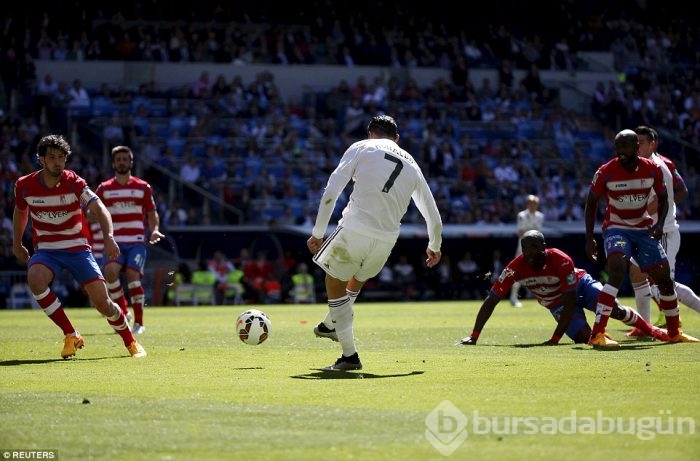 Real Madrid'den 9 gollü galibiyet
