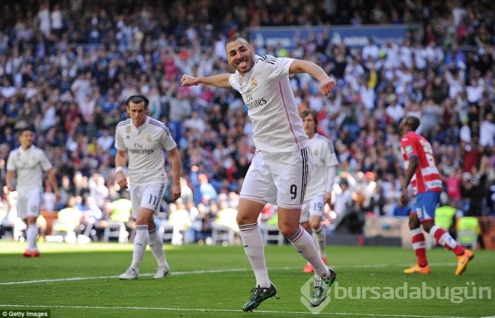 Real Madrid'den 9 gollü galibiyet