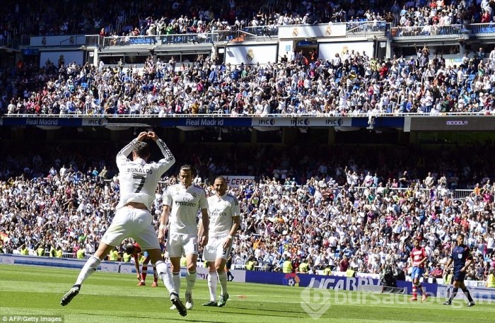 Real Madrid'den 9 gollü galibiyet