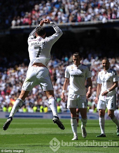 Real Madrid'den 9 gollü galibiyet