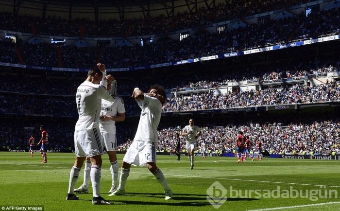 Real Madrid'den 9 gollü galibiyet