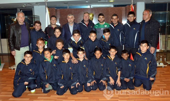 Avustralyalı miniklerin Bursaspor sevgisi