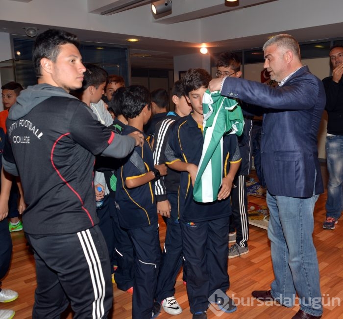 Avustralyalı miniklerin Bursaspor sevgisi