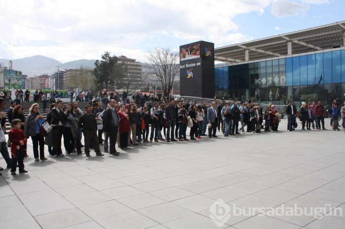 Bursa'nın Fethi Kent Meydanı AVM'de kutlandı...