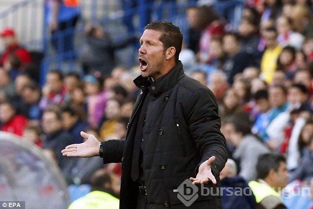 Atletico 10 dakikada işi bitirdi: 2-0