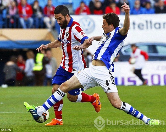 Atletico 10 dakikada işi bitirdi: 2-0