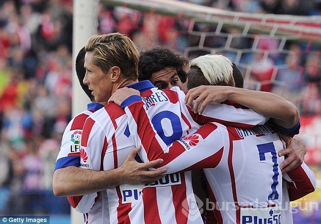 Atletico 10 dakikada işi bitirdi: 2-0