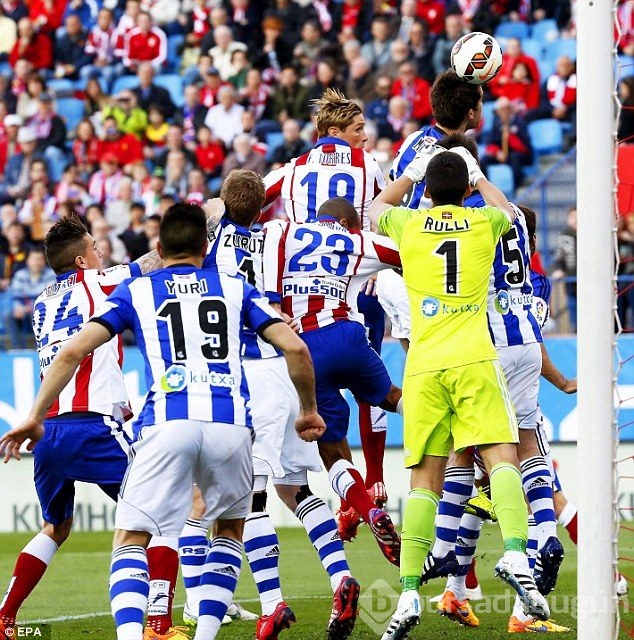 Atletico 10 dakikada işi bitirdi: 2-0