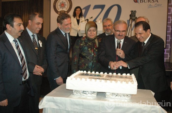 Polis teşkilatının 170. kuruluş yıl dönümü resepsiyonu...