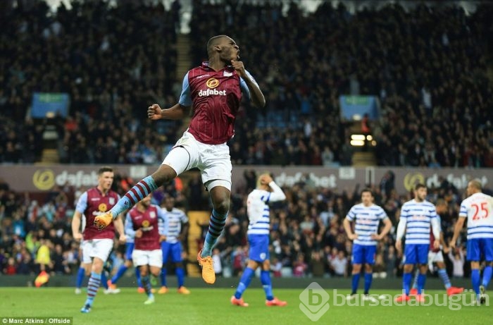 Benteke Aston Villa'yı ipten aldı!