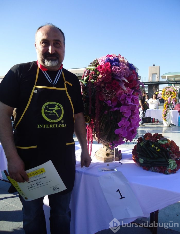 Interflora, Bursa'nın en iyi çiçekçisini seçti...