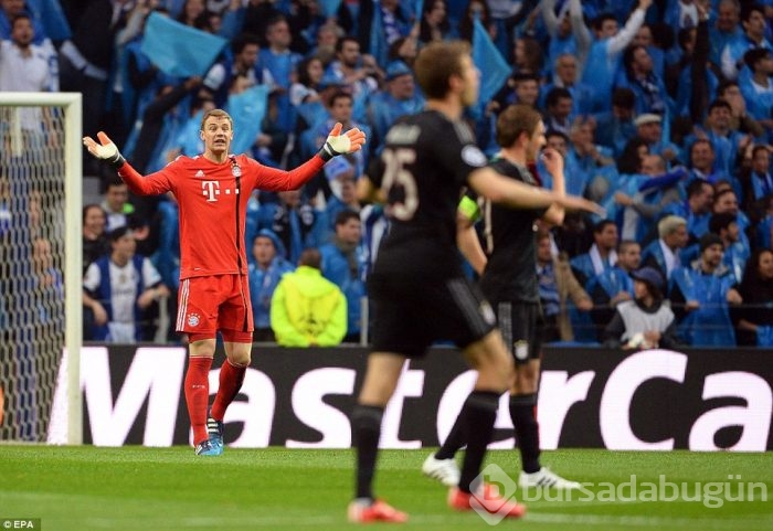 Bayern Münih Porto'ya direnemedi!