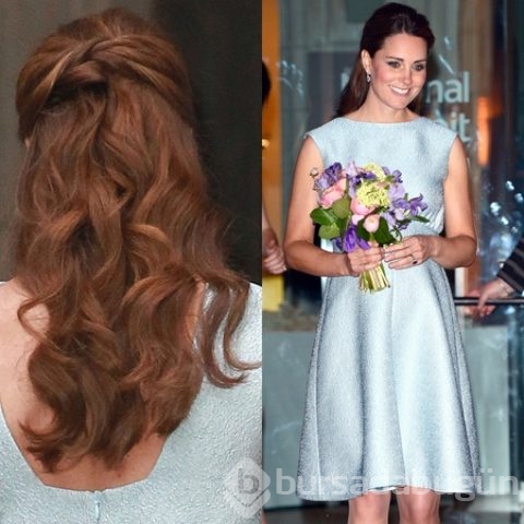 Kate Middleton'ın saç modelleri