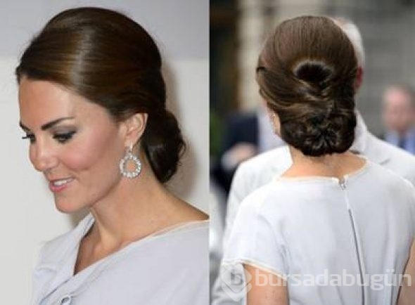 Kate Middleton'ın saç modelleri