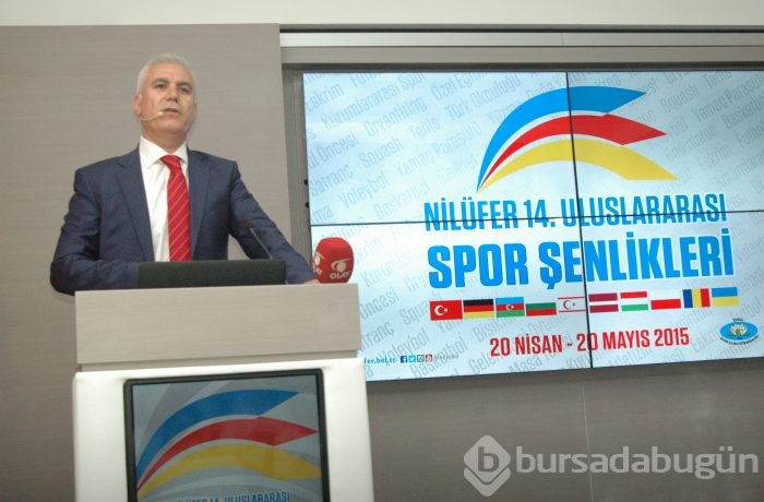 14. Nilüfer Uluslararası Spor Şenliği başlıyor...