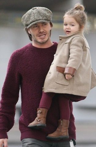Minik moda ikonu Harper Beckham'ın en şık halleri