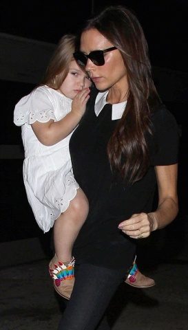 Minik moda ikonu Harper Beckham'ın en şık halleri