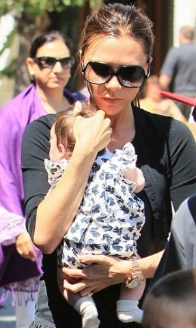 Minik moda ikonu Harper Beckham'ın en şık halleri