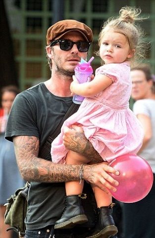 Minik moda ikonu Harper Beckham'ın en şık halleri