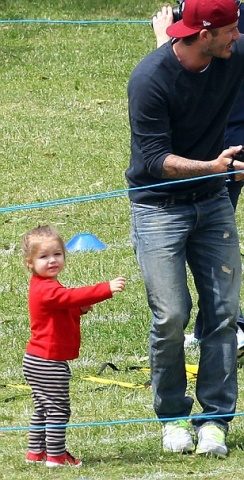 Minik moda ikonu Harper Beckham'ın en şık halleri