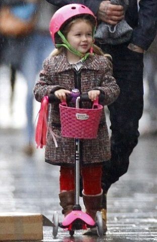 Minik moda ikonu Harper Beckham'ın en şık halleri