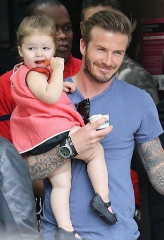 Minik moda ikonu Harper Beckham'ın en şık halleri