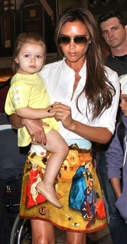 Minik moda ikonu Harper Beckham'ın en şık halleri