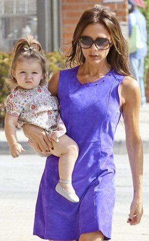 Minik moda ikonu Harper Beckham'ın en şık halleri