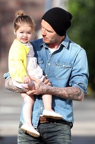 Minik moda ikonu Harper Beckham'ın en şık halleri