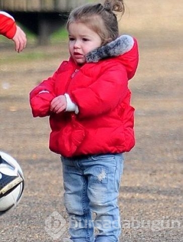 Minik moda ikonu Harper Beckham'ın en şık halleri