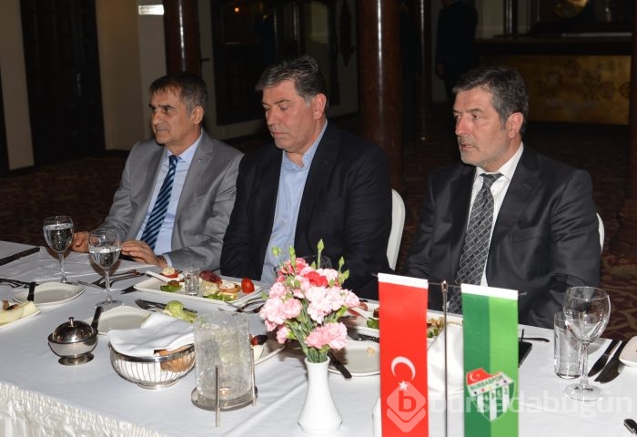 Kadir Şankaya'ya veda yemeği