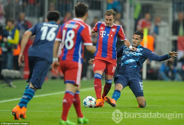 Allianz Arena Porto'nun başına yıkıldı!