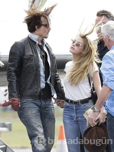 Bay ve bayan Depp düğün sonrası ilk kez görüntülendi
