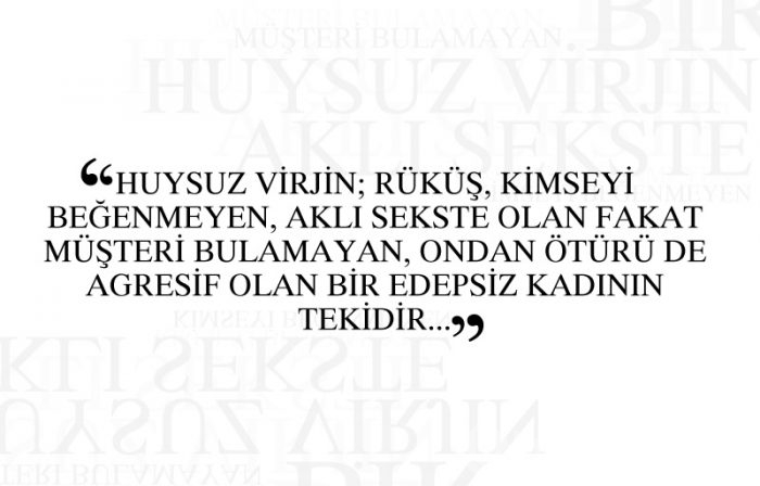 Huysuz Virjin'in bilinmeyenleri