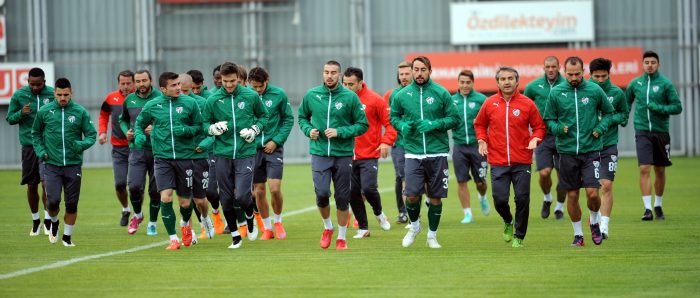 Bursaspor'da Başakşehir hazırlığı başladı	