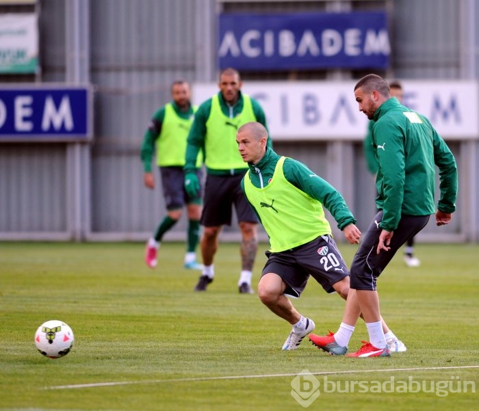 Bursaspor'da Başakşehir hazırlığı başladı	