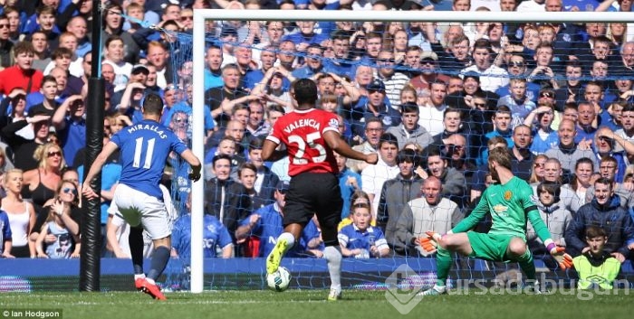 Everton'dan ManU'ya ağır tokat!
