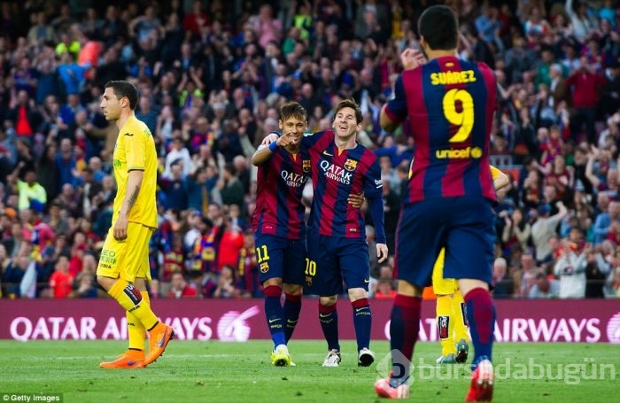 Barcelona'nın muhteşem üçlüsü!
