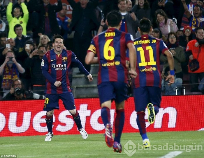 Barcelona'nın muhteşem üçlüsü!