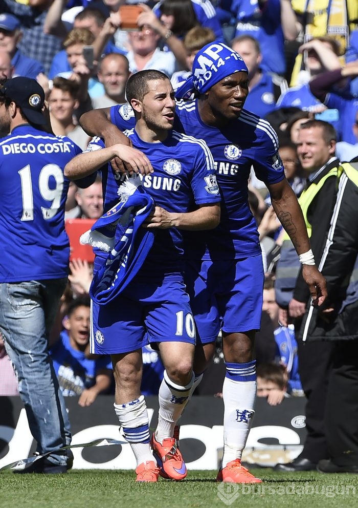 Drogba ve arkadaşlarının şampiyonluk coşkusu!