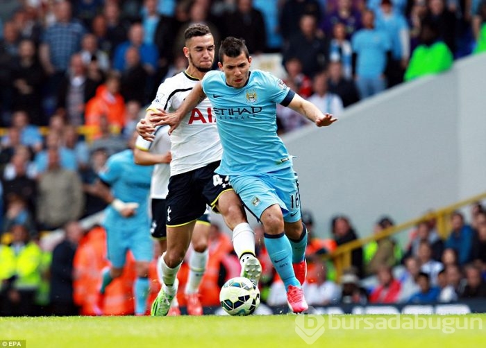 Manchester City'i Sergio Aguero sırtladı!