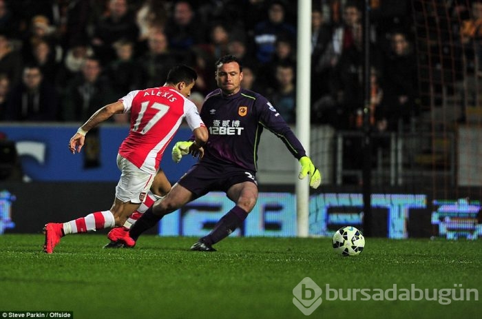 Arsenal'de Alexis Sanchez şov!