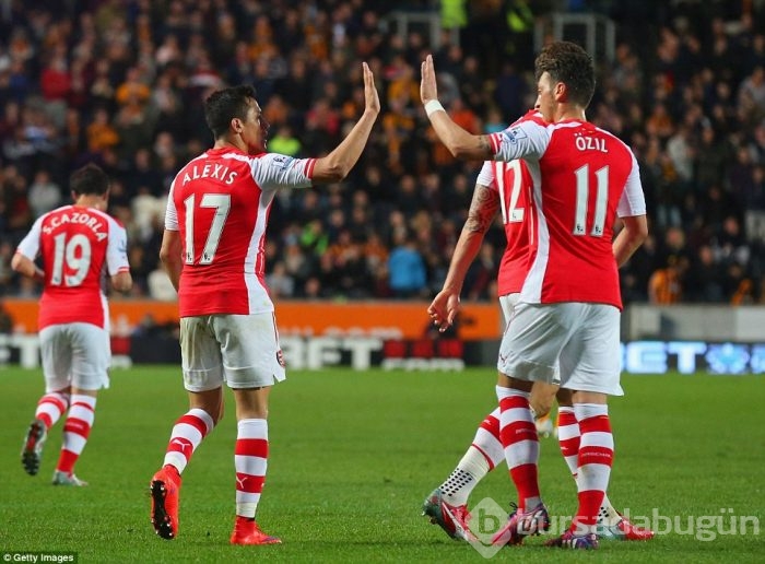 Arsenal'de Alexis Sanchez şov!