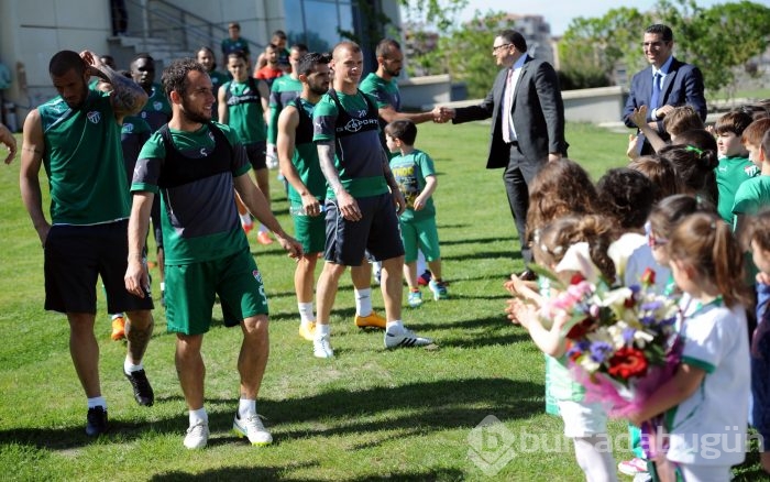 Emine Örnek Anaokulu'ndan Bursaspor'a moral desteği!