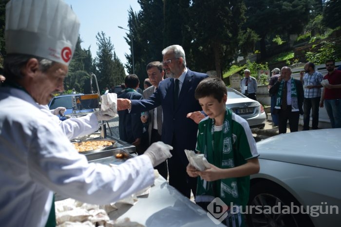 "Şampiyon Başkan" dualarla anıldı
