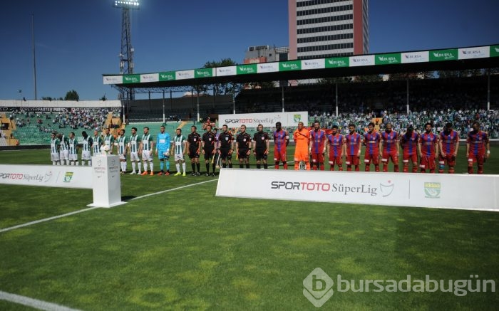 Bursaspor Karabük'ü gole boğdu!