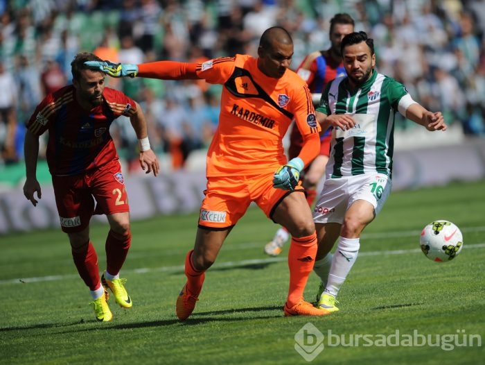 Bursaspor Karabük'ü gole boğdu!