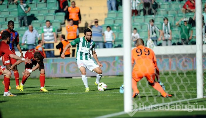 Bursaspor Karabük'ü gole boğdu!